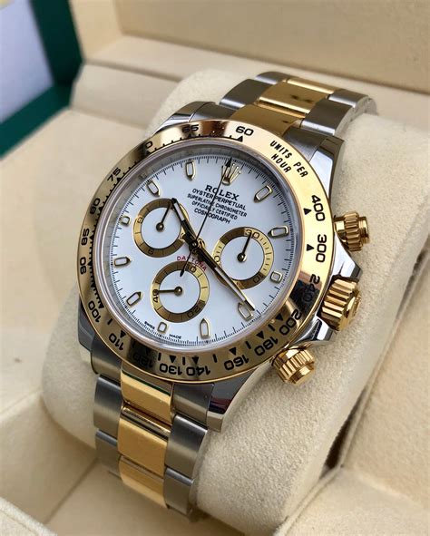 rolex daytona two tone vs steel|Rolex daytona price chart.